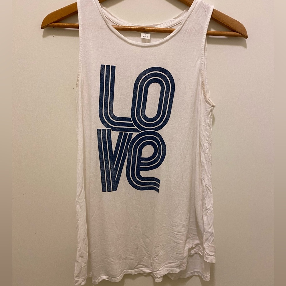 OLD NAVY White Tank Top Shirt